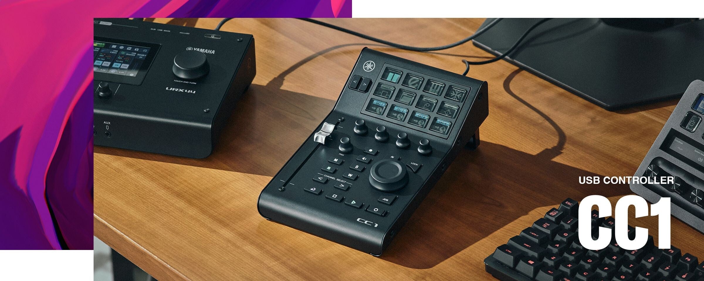 Yamaha CC1 USB Controller - Black | Music Works