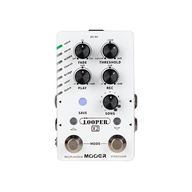 Rowin RE-05 Looper Pro Guitar Multi-Effect Pedals With Looper Delay Chorus  Reverb And Tuner On one Pedal True Bypass