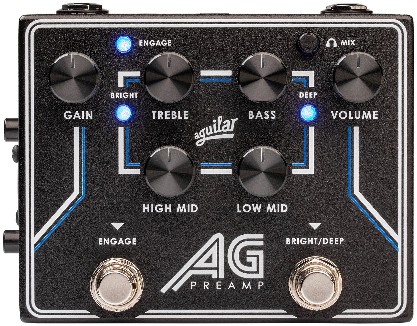 Aguilar TLC COMPRESSOR Bass Compression Bass Effects Pedal | Music