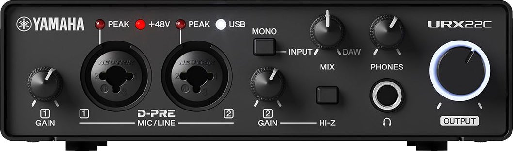 Yamaha AG03 Mk2 3-channel Mixer and USB Audio Interface with 24