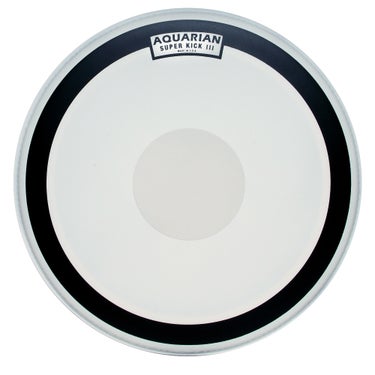 Aquarian SK11120 Super Kick 3 20-inch Clear Bass Drum Head