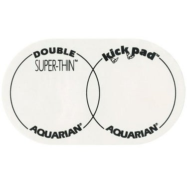 Aquarian STKP2 Super Thin Double Kick Pad Bass Drum Patch
