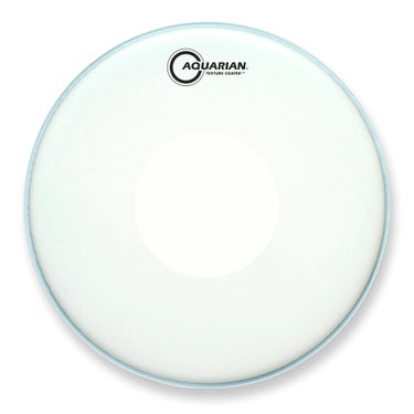 Aquarian TCPD14 Texture Coated 14 inch Snare Drum Head w/Dot