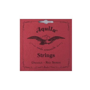 Aquila AQ-RED-S Soprano Ukulele Strings - Red