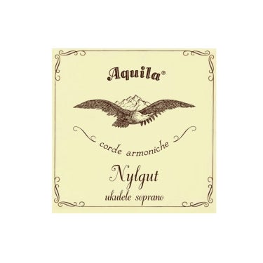 Aquila AQ-SL-G Nylgut Soprano Ukulele Strings with Wound G