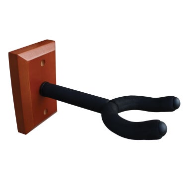 Armour GWM5 Guitar Wall Hanger with Wood Base