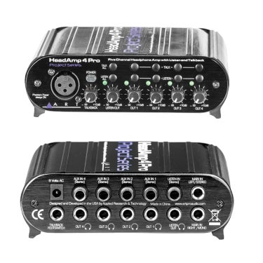 ART HeadAmp4Pro 4 Channel Headphone Amplifier