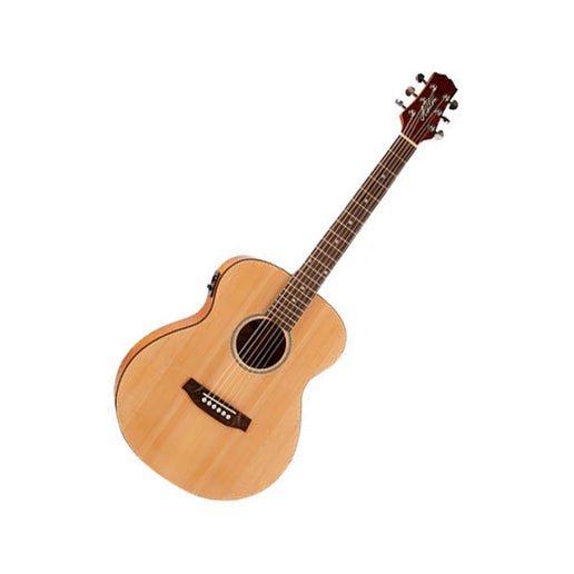 Ashton Jjr20eq Ntm Junior Acoustic Electric Steel String Guitar In Natural Matt Music Works
