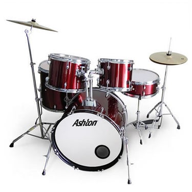 Ashton TDR520-WR Jazz Drum Kit 10/12/14f - Wine Red