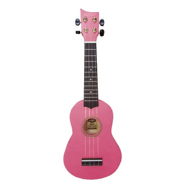 Ashton UKE170 Soprano Ukulele Pink with Bag