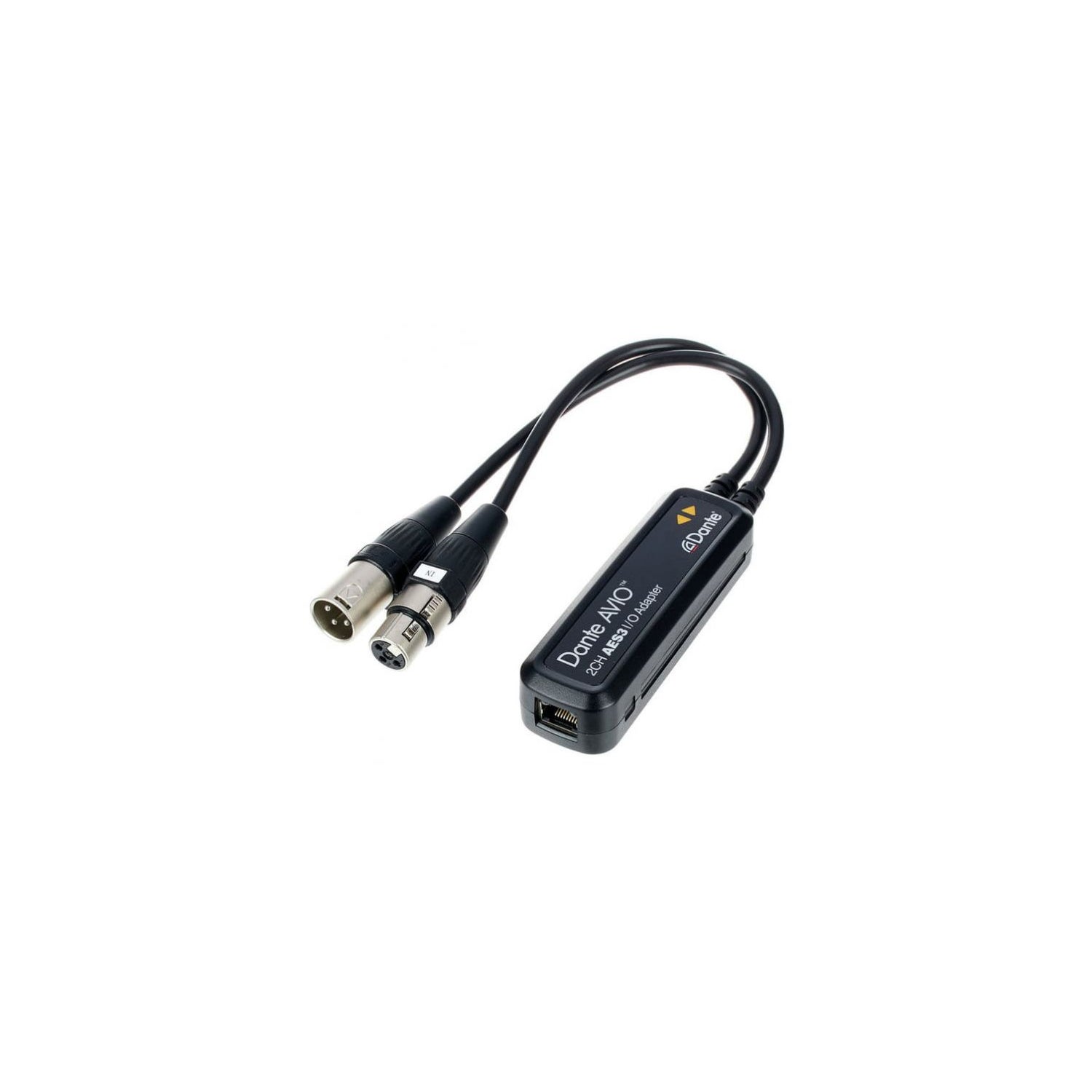 AVIO Audinate Dante ADPAES3AU2X2 Adaptor AES3 AES/EBU