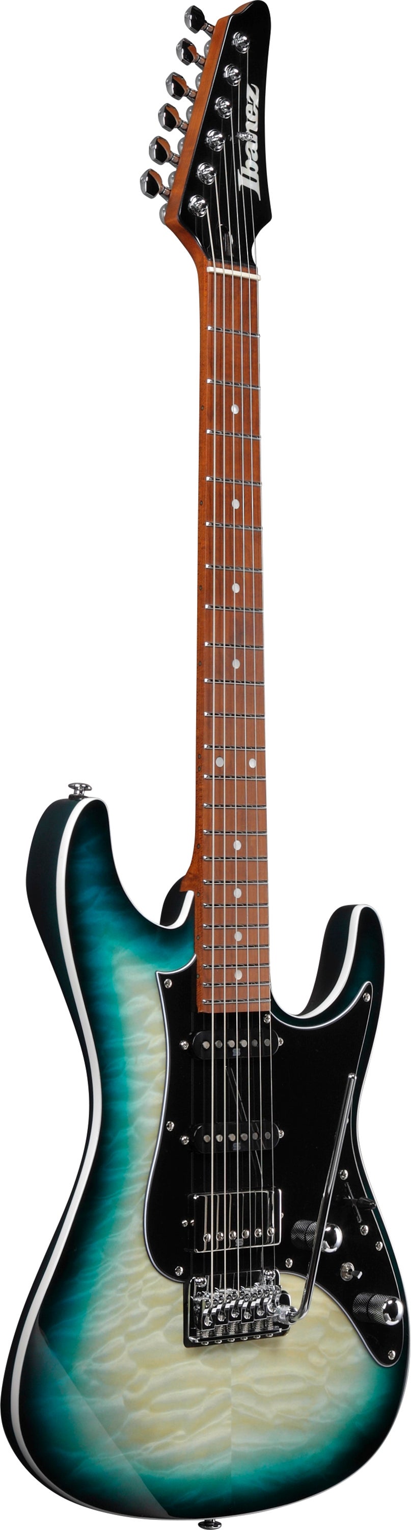 Ibanez AZ24P1QMDOB AZ Premium Electric Guitar (Deep Ocean