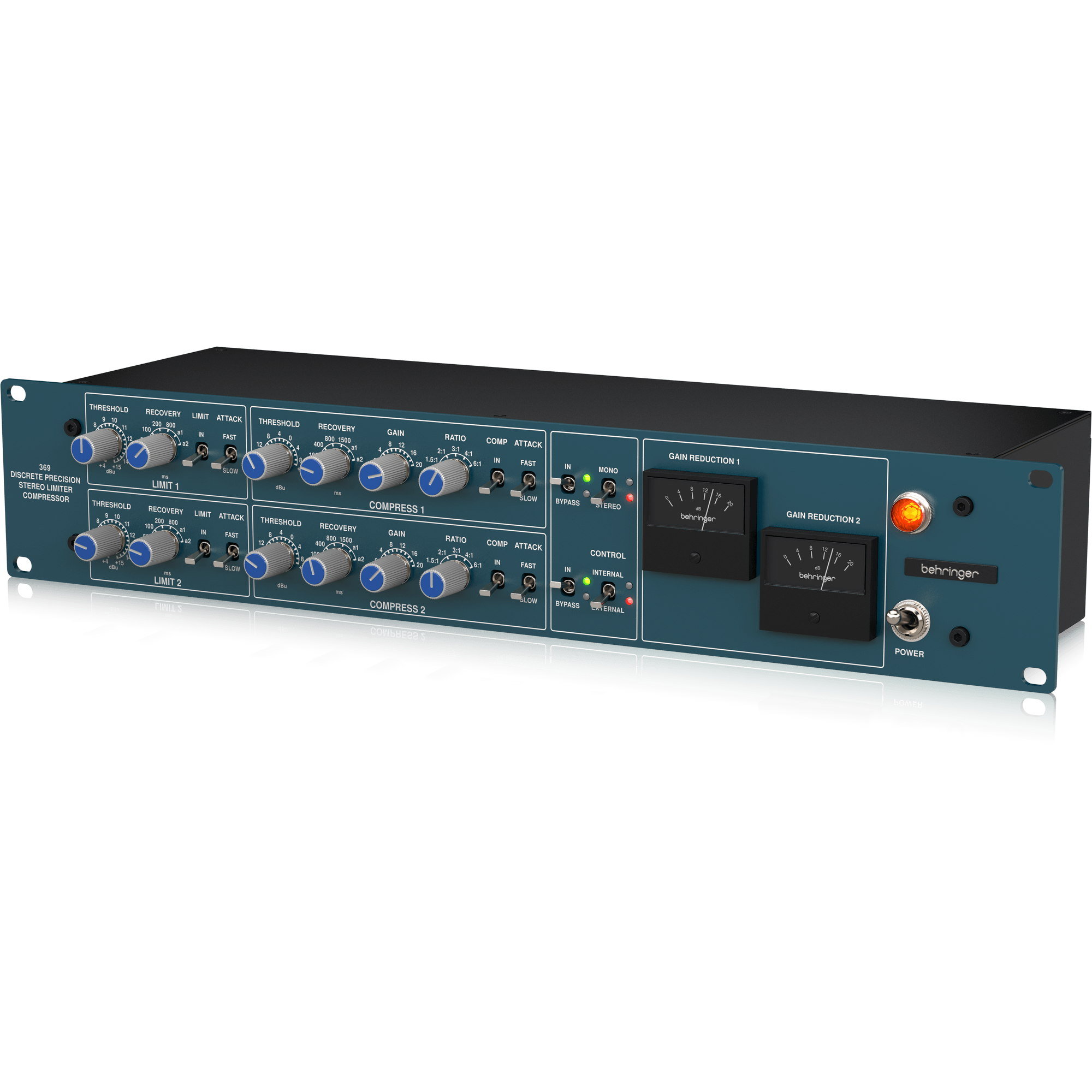 配信機器・PA機器・レコーディング機器 Behringer 369 Precision StereoCompressor 配信機器・PA機器・レコーディング機器 Behringer 369 Precision