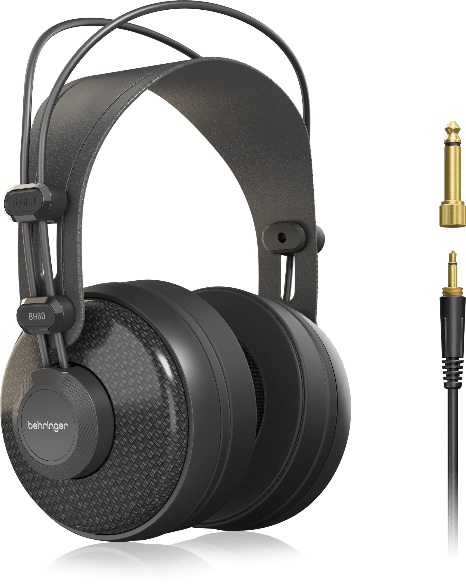 Behringer Fones de ouvido, preto e marrom (DH100
