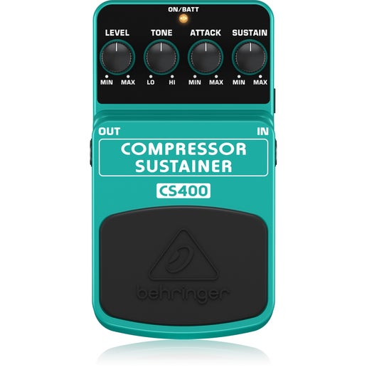 Behringer Cs400 Guitar Effects Pedal Ultimate Dynamics Compressor