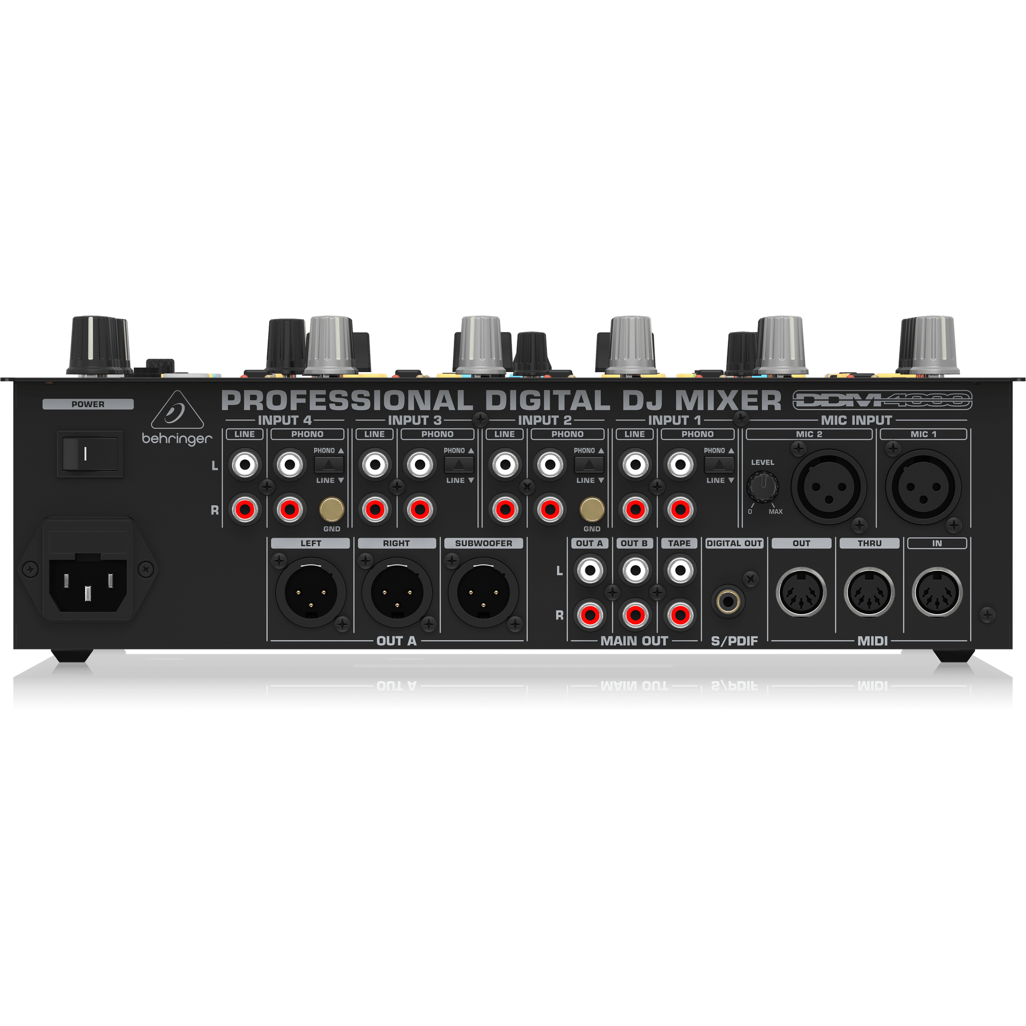 動作品 BEHRINGER DDM4000 DJミキサー 4ch ベリンガー Mezclador Digital De Dj Behringer Ddm4000 | MercadoLivre