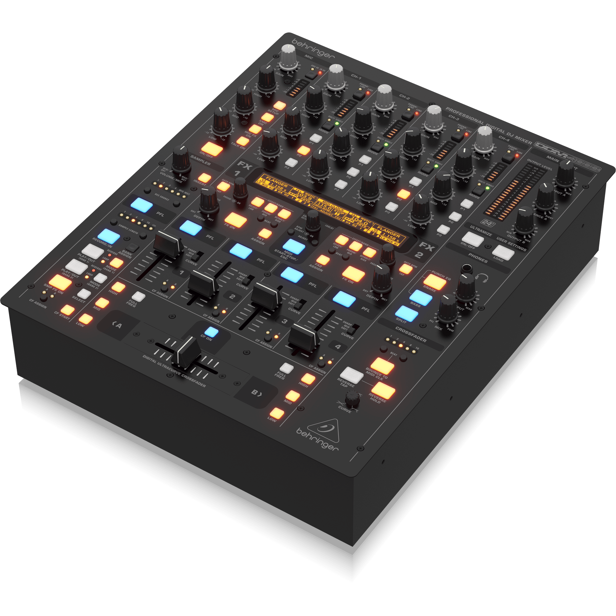 処分価格 BEHRINGER DDM4000 djミキサー 4ch Behringer DDM4000 DJ Mixer Digital Sound Mixer Price in