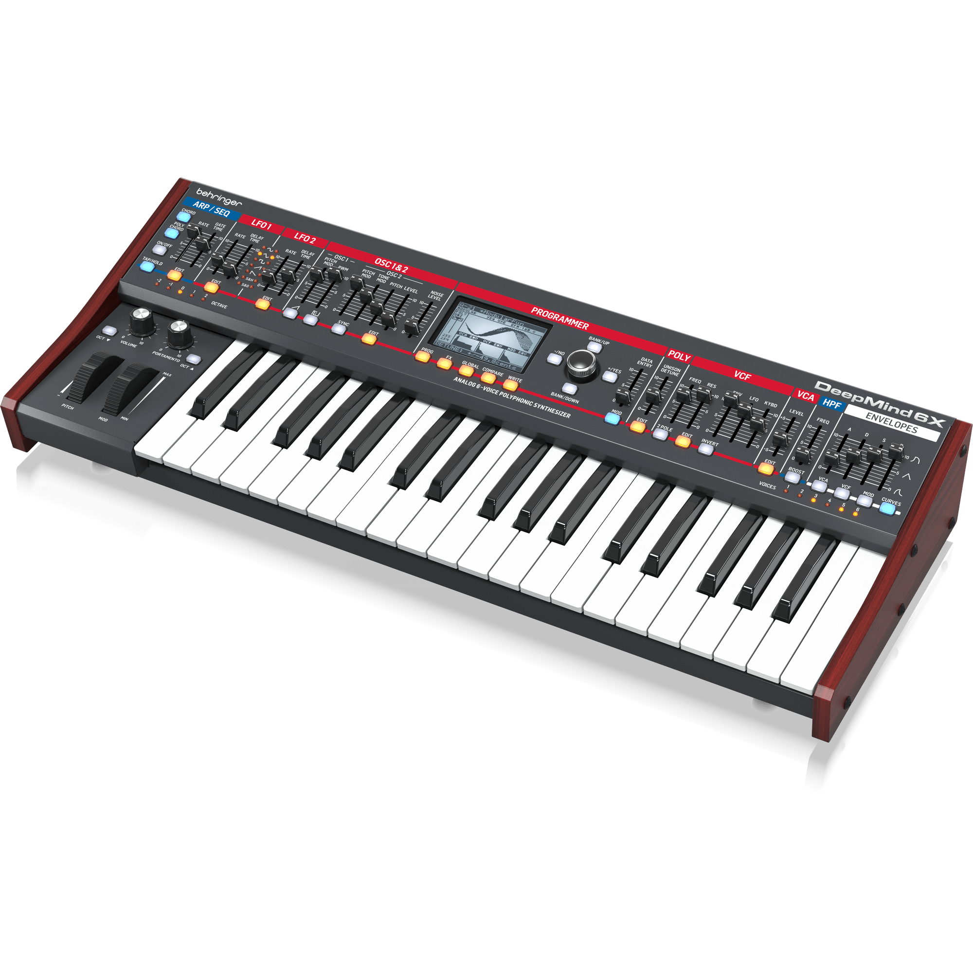 Behringer DeepMind 6X Polyphonic Analog Synthesizer | Music Works