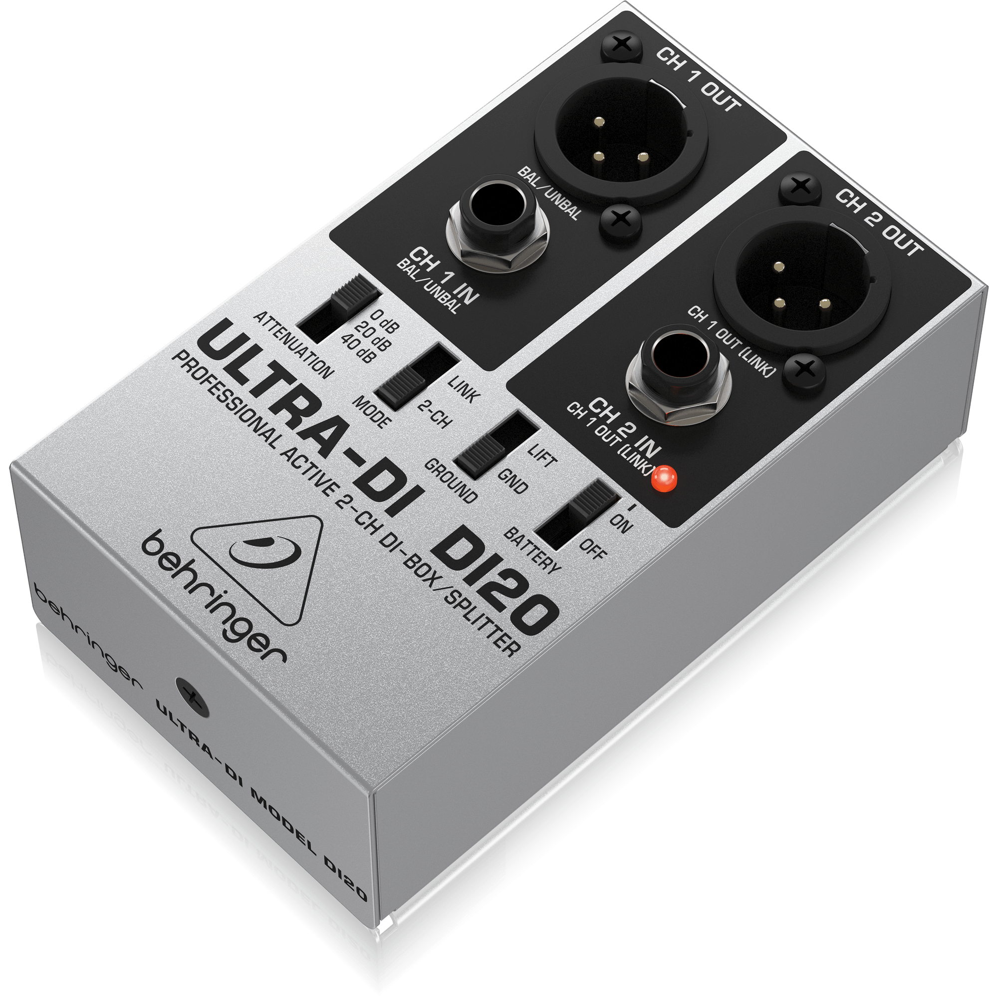 Behringer Ultra-DI DI20 2-channel Active Direct Box / Splitter