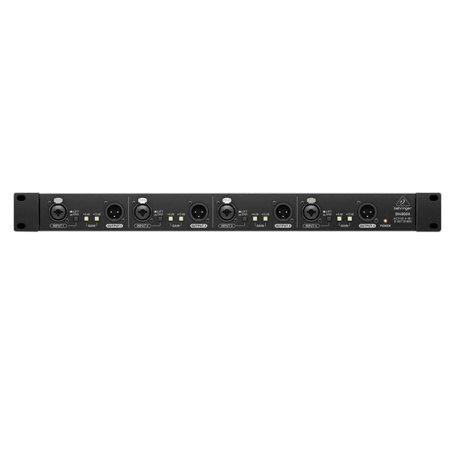 Behringer DI4800A, Professional 4 Channel Active DI-Box | Music Works