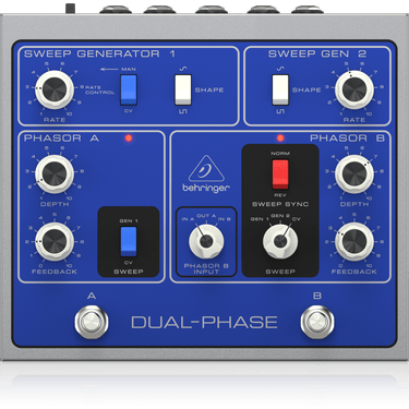 Behringer Dual-Phase Dual Phase Shifter Pedal