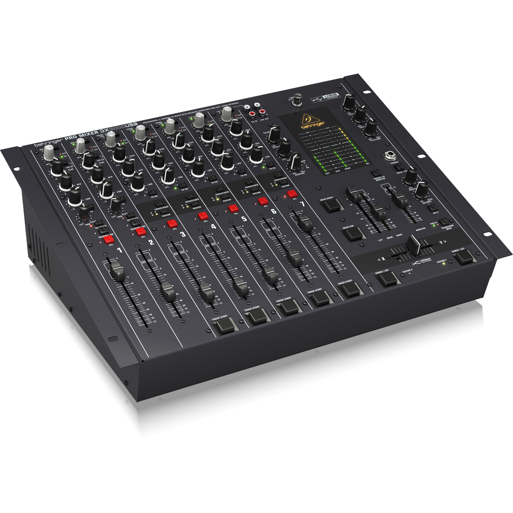 Behringer Pro Mixer DX2000USB 7-channel DJ Mixer