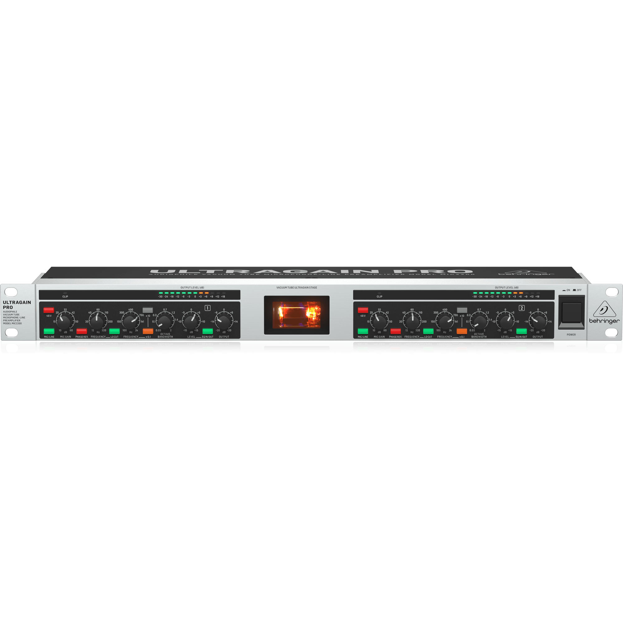配信機器・PA機器・レコーディング機器 BEHRINGER MIC2200 TUBE MIC/LINE PREAMP. Behringer MIC2200 Tube Mic Preamp – Bandland Toowoomba