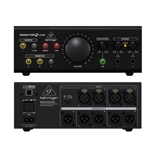Behringer Monitor2usb Passive Monitoring Controller & Usb Interface