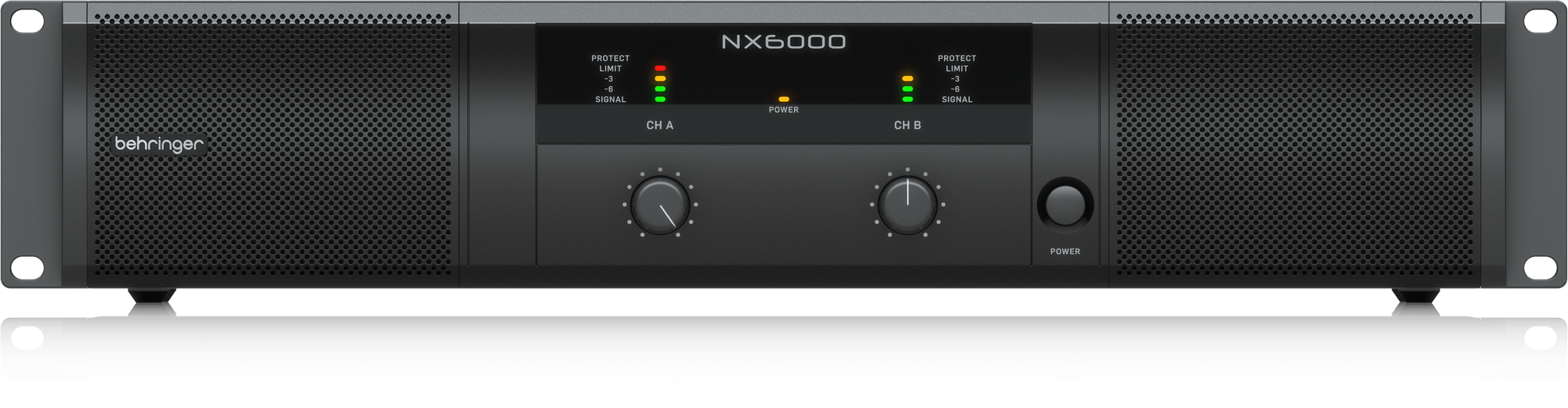 Behringer NX4-6000 6000W 4-channel Power Amplifier | Music Works