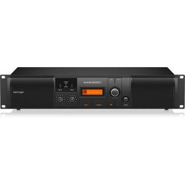 Behringer NX6000D 6000W Power Amplifier with DSP