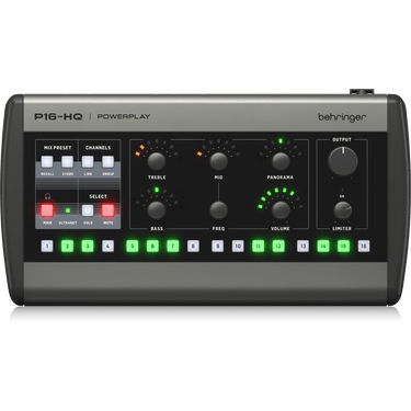 Behringer Powerplay P16-HQ 16-channel Digital Personal Mixer