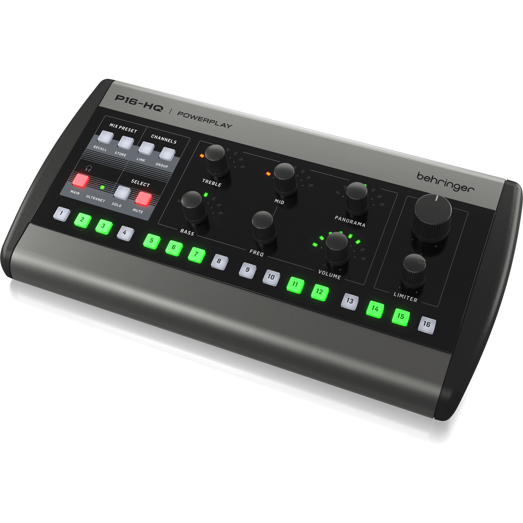 Behringer Powerplay P16-HQ 16-channel Digital Personal Mixer