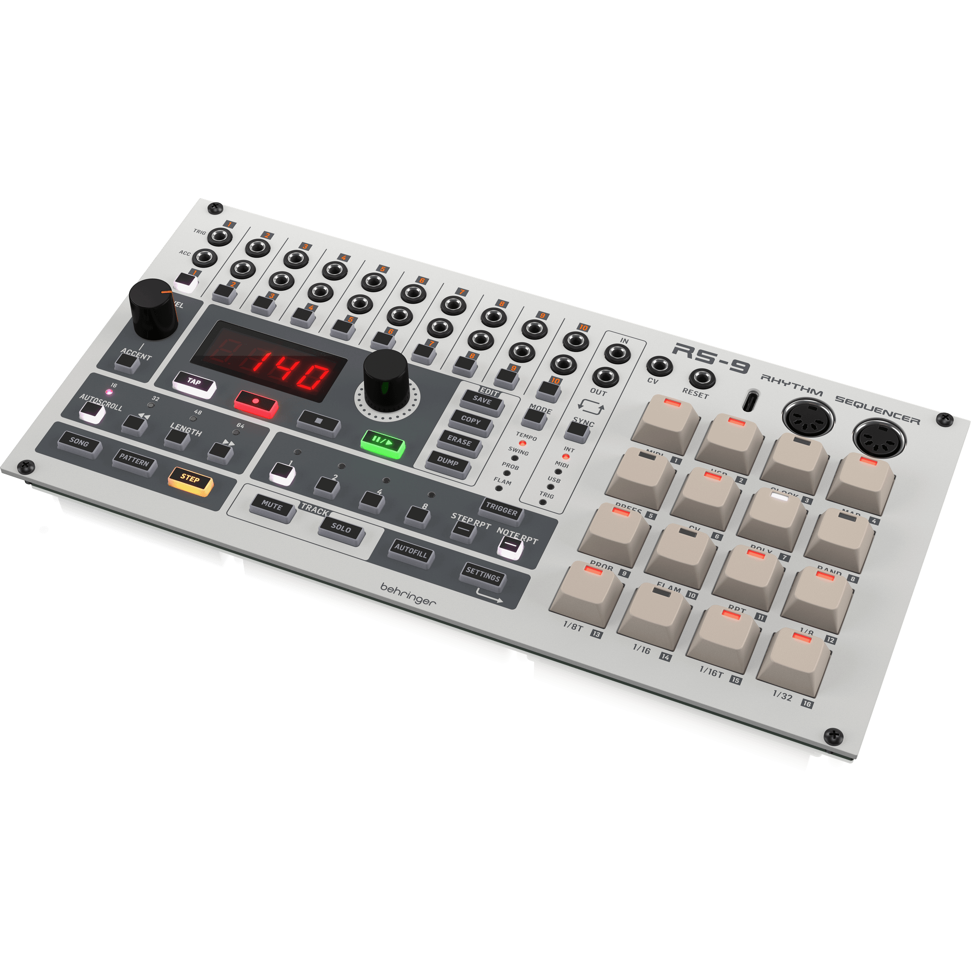 Behringer RS-9 Rhythm Sequencer Eurorack Module | Music Works