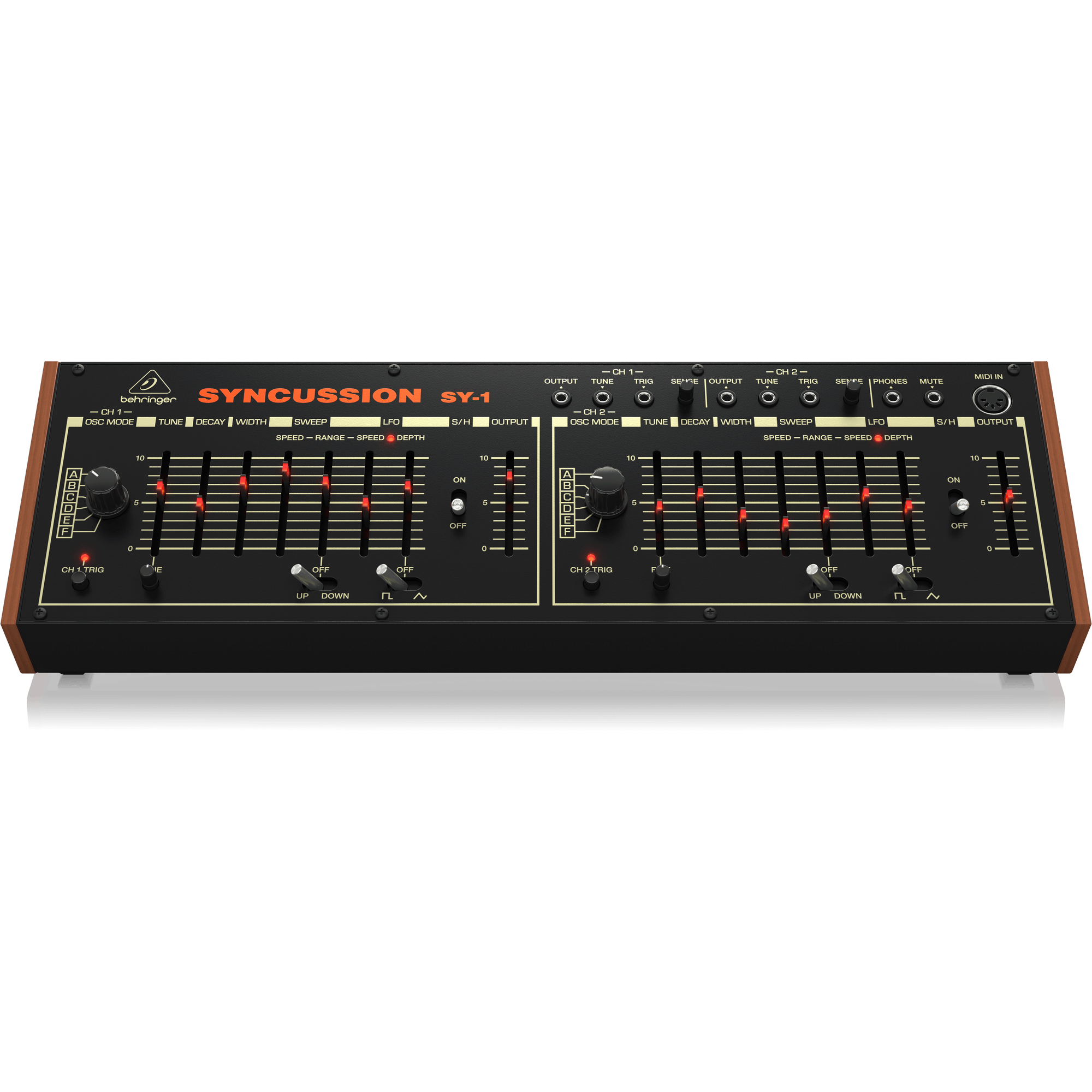 【新品】behringer SYNCUSSION SY-1 Behringer Syncussion SY-1 Dual-channel Analog Percussion