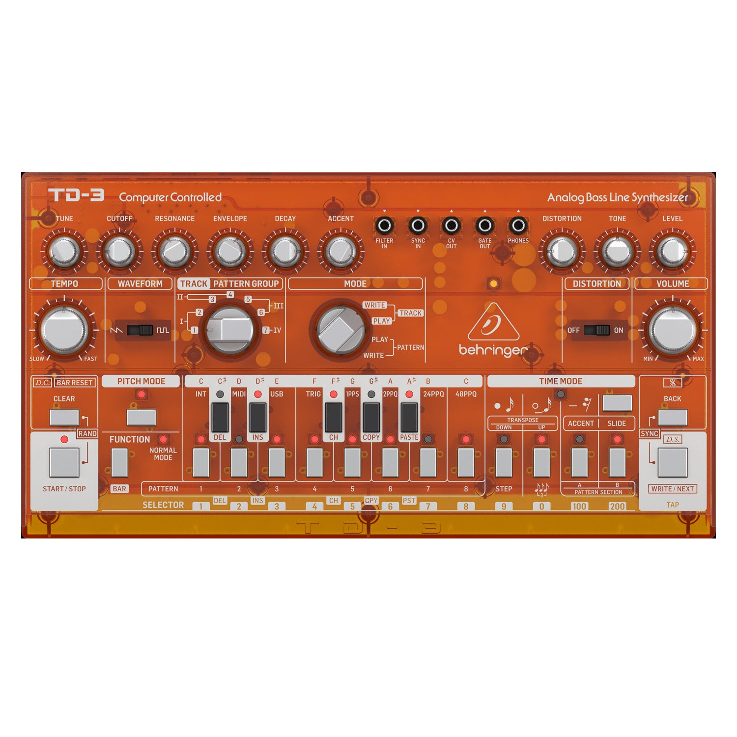 behringer TD-3-AM アナログベースラインシンセサイザ 生産完了
