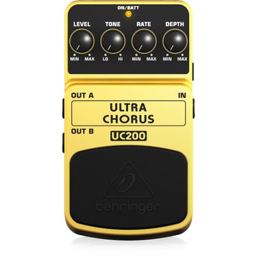 Behringer UC200 Guitar Effects Pedal Ultimate Stereo Chorus