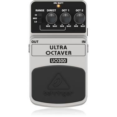 Behringer UO300 Guitar Effects Pedal Octaver Pedal 3-Mode