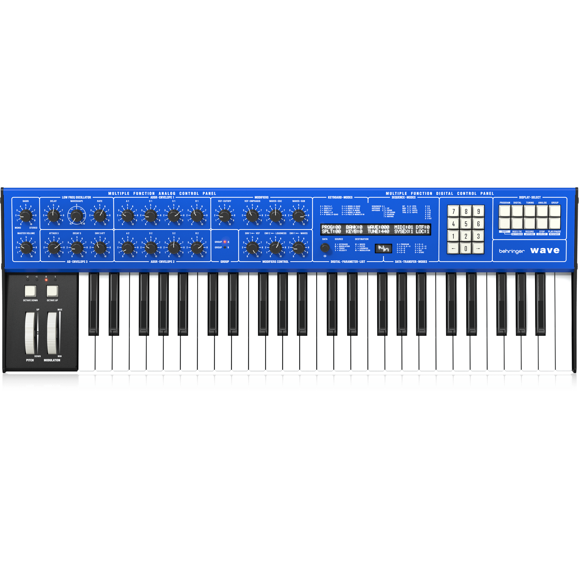 Behringer WAVE ウェーブテーブルシンセサイザー その他