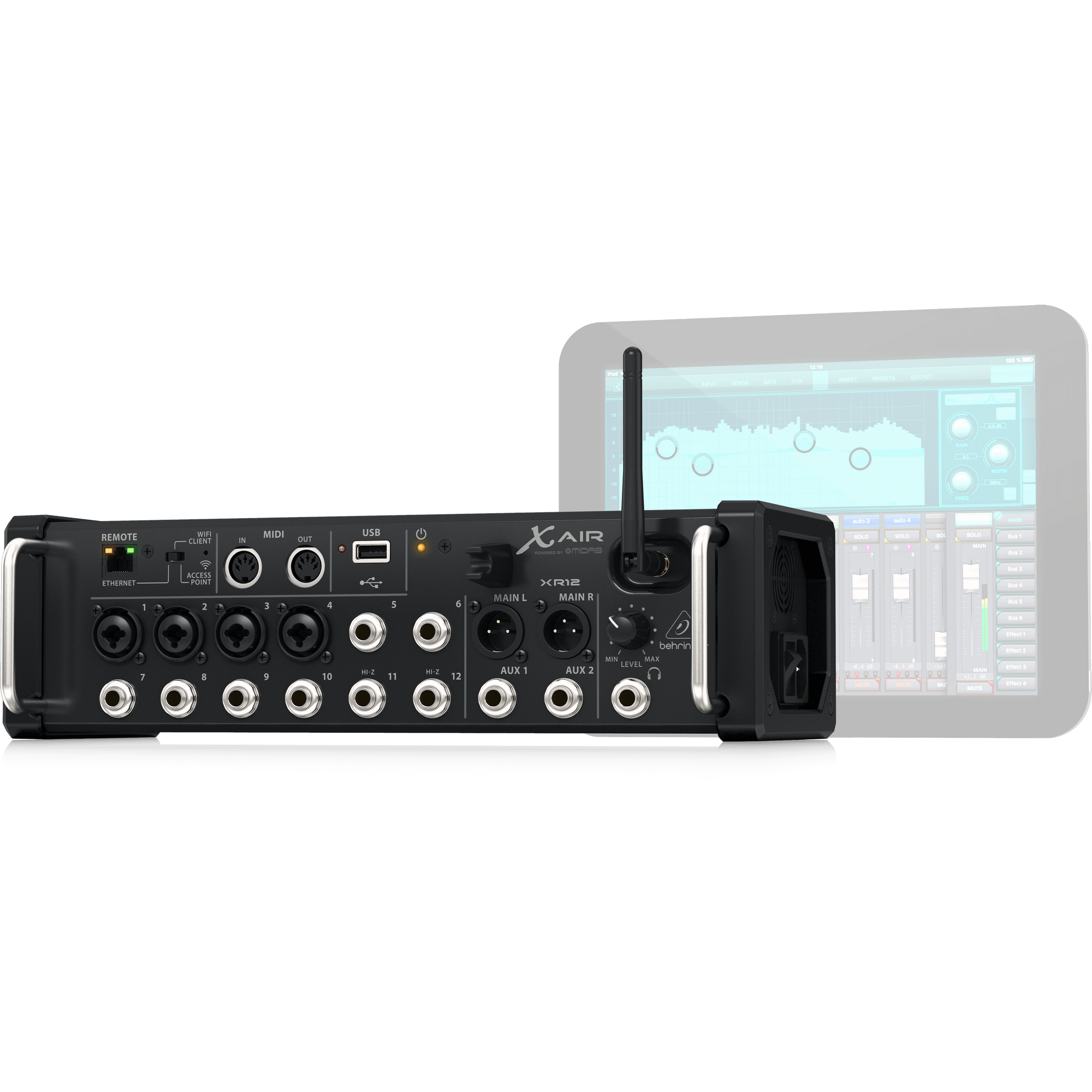 Behringer X Air XR12 12-channel Tablet-controlled Digital Mixer