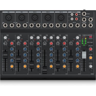 Behringer Xenyx X1003B Premium Analog Mixer with 5 Mic Preamps and Optional Battery Operation