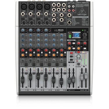 Behringer Xenyx X1204USB Mixer 12-In 2/2-Bus w/USB and Effects