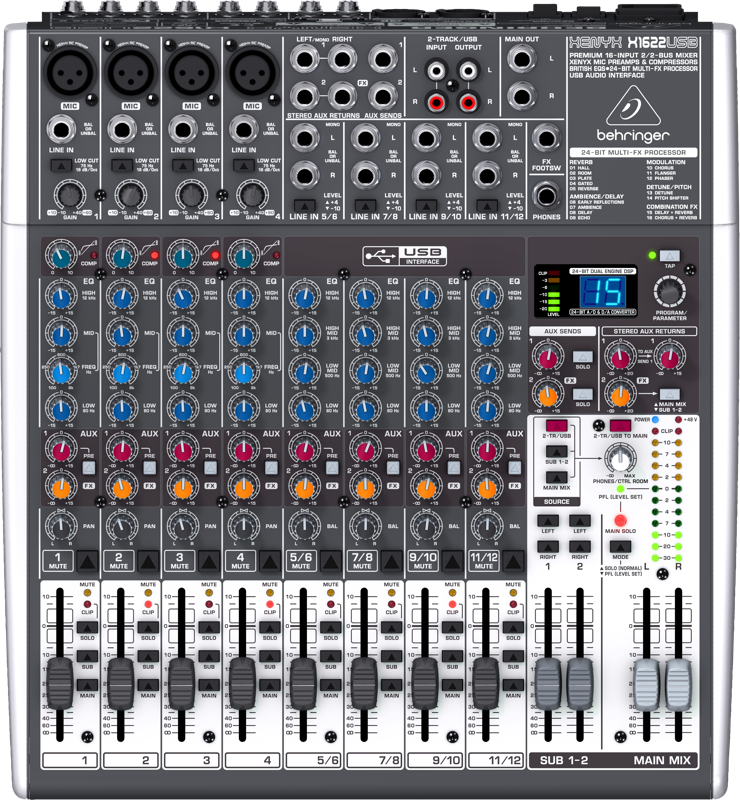 【美品】Behringer XENYX QX1622USB Amazon | Behringer XENYX QX1622USB プレミアム 16入力 2/2バス