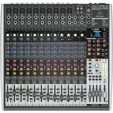 Behringer Xenyx X2442USB Mixer 24-In 4/2-Bus w/USB and Effects