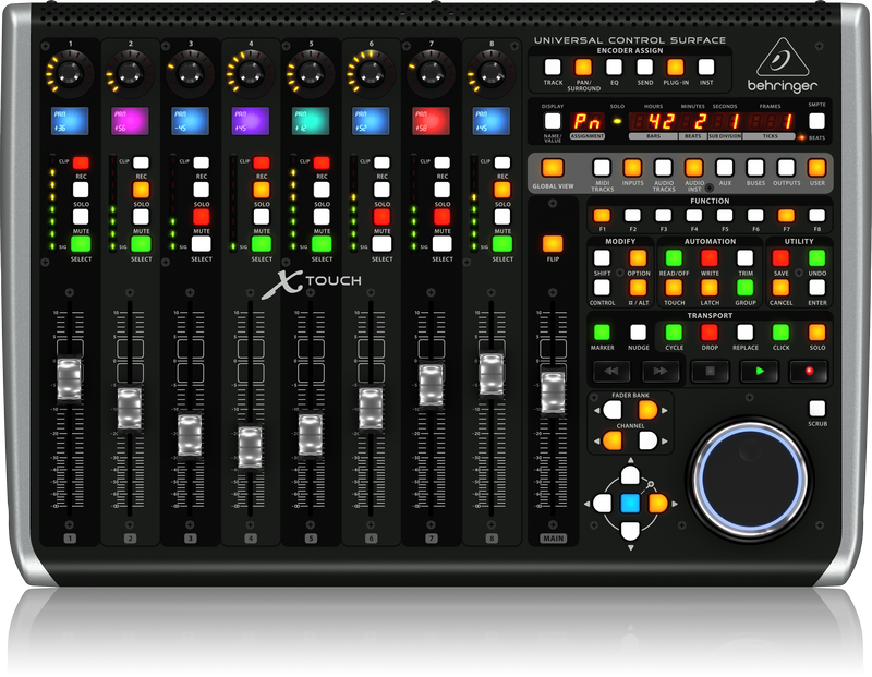 Behringer XTOUCH 9 Fader Control Surface | Music Works