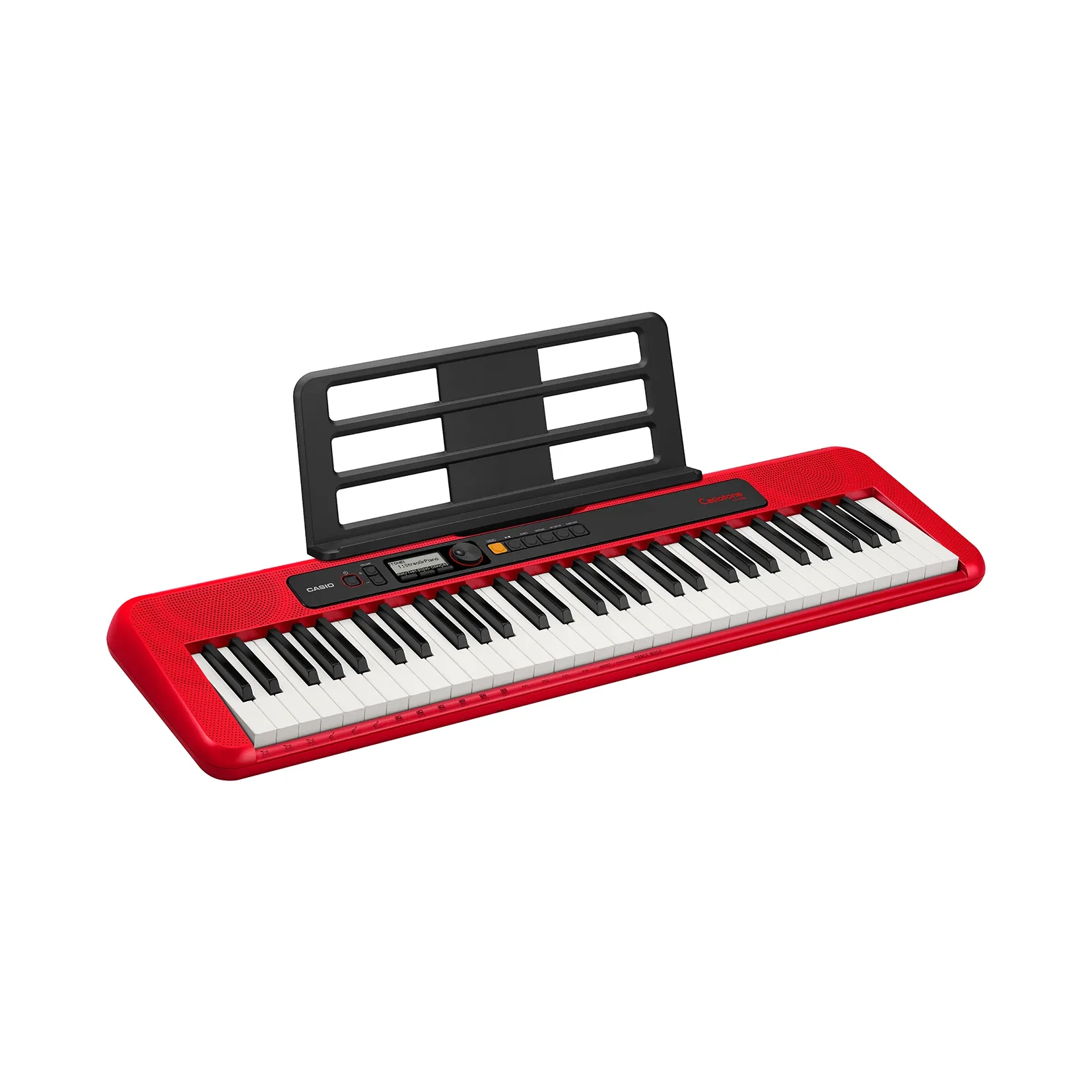 Casio CT-S200 Casiotone 61 Key Digital Portable Keyboard - Red