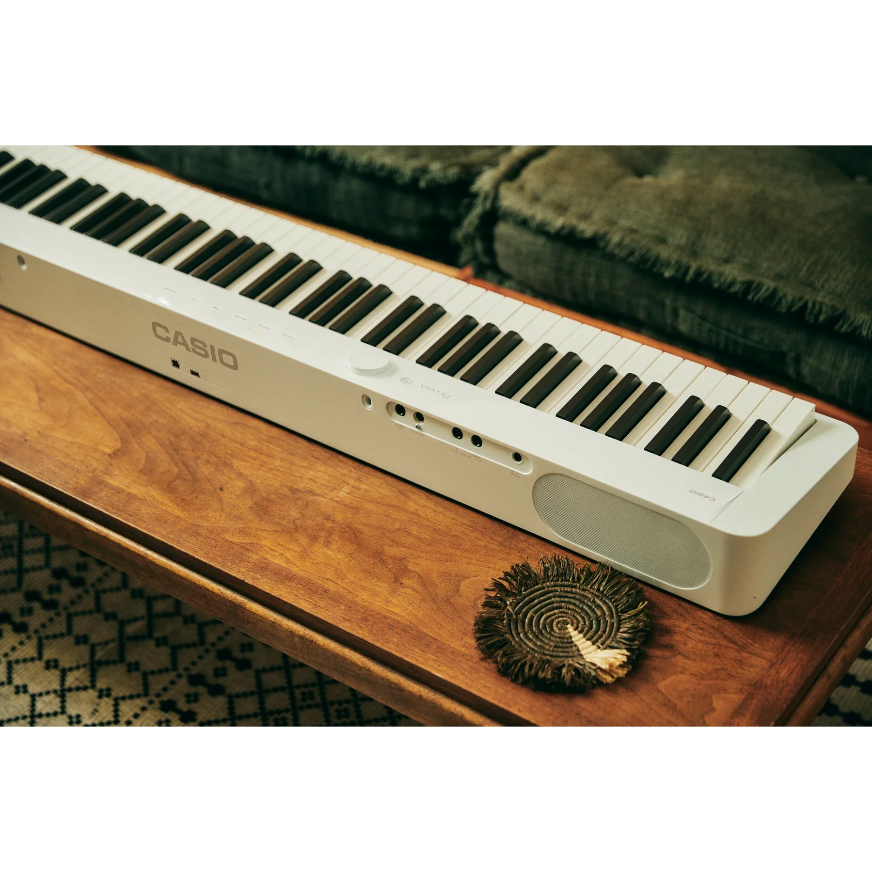 Casio Privia PX-S1100 88-key Digital Piano - White | Music Works