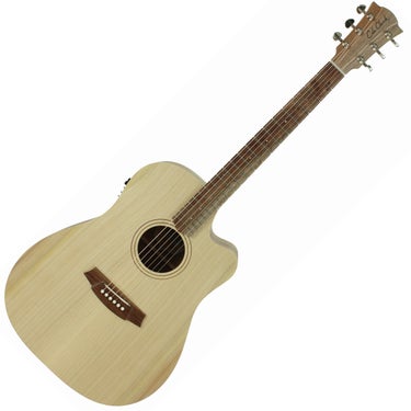 Cole Clark CCFL1 ECBM Fat Lady 1 Acoustic Electric Guitar Bunya Top Maple Back and Sides