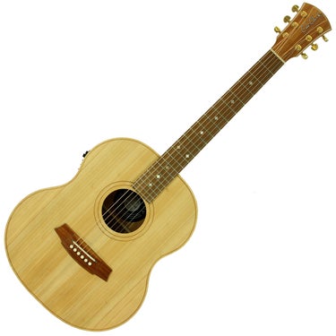 Cole Clark CCLL2E-BB Little Lady Series Acoustic Electric Guitar with Bunya Top, Blackwood Back & Sides