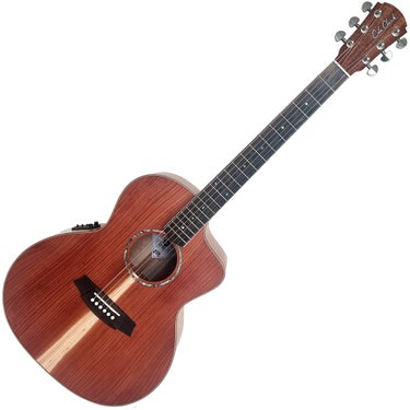 Cole Clark SAN1EC-RDM Studio Grand Auditorium Acoustic Electric Guitar - Californian Redwood Top, Queensland Maple Back and Sides