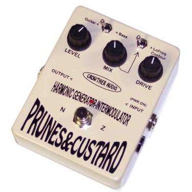 Crowther Audio Guitar Effects Pedal Prunes & Custard Harmonic Generator Intermodulator